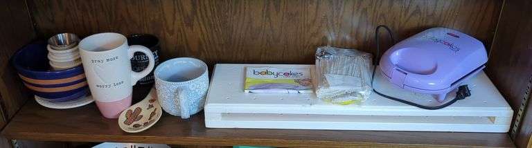 Babycakes Cake Pop Maker, Mugs, Bowls, Spoon Rest & More