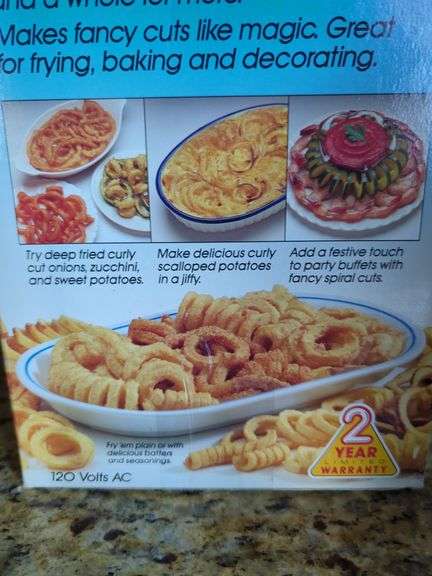Presto Tater Twister Electric Curly Cutter