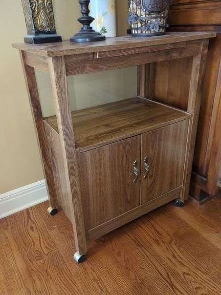 Rolling Kitchen Cart with Storage