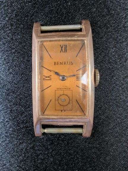 Benrus, Timex, and Elgin Watches, Qty. 3, Unknown Working Order