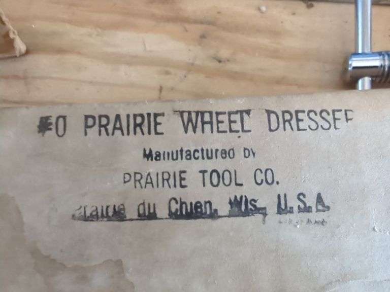 Prairie Wheel Dressers, Qty 4 & Small Vise