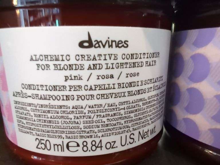Davines Alchemic Creative Hair Conditioners for Blonde Hair, Qty 3, Various Colors