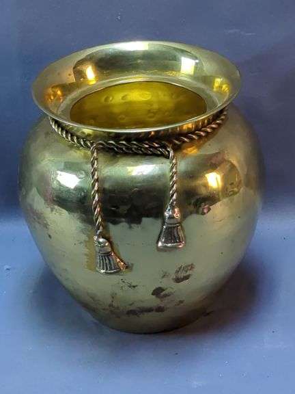 Decorative Metal Buckets and Vessels