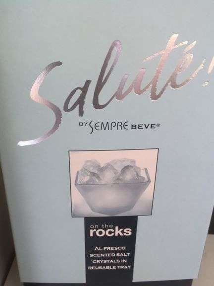 Salute! By Sempre Beve' Al Fresco Scented Salt Crystals, Various Scents,Qty 4