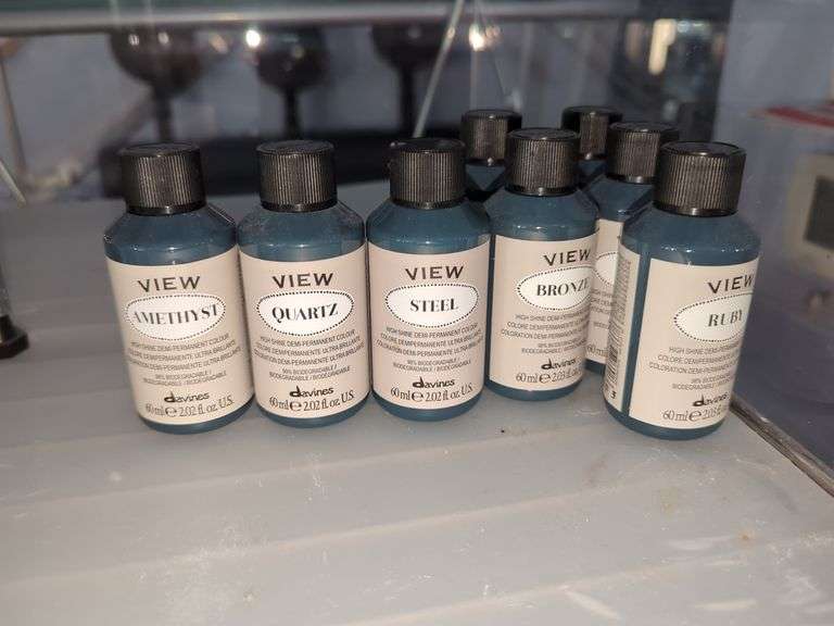 Davines VIEW Demi-Permanent Hair Color, Assorted Shades, Qty 8