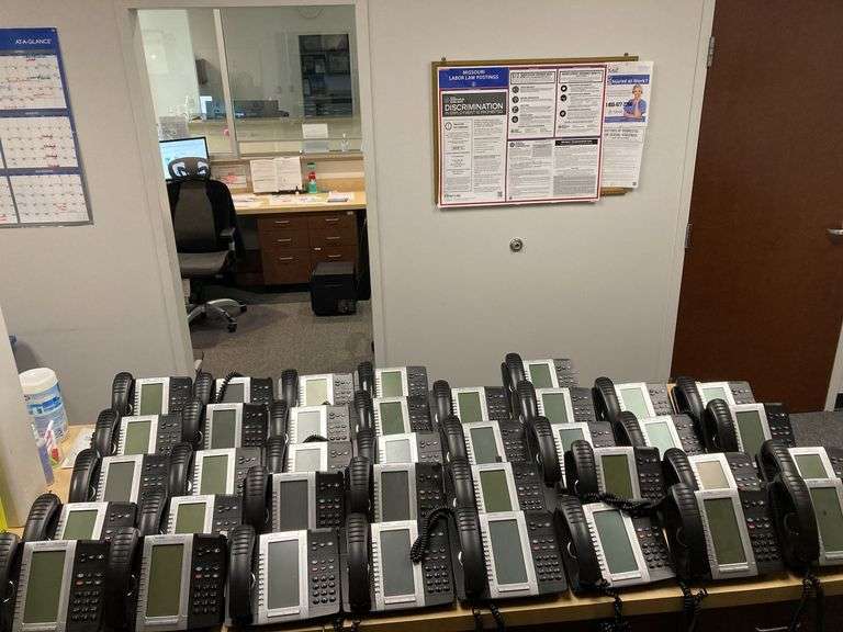 Phones - 5530 Mitel E IP Phone - Qty 35, also Anatel Conference Phones, Qty 3, Ethernet Phones