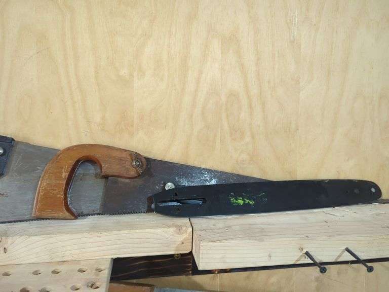 Lot of Four Hand Saws