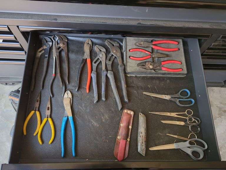 Hand Tools Including Pliers, Cutters, and More