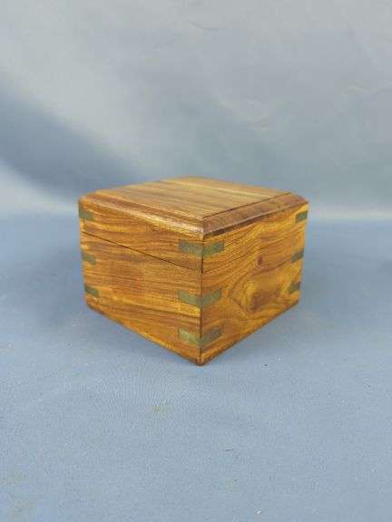 Nautical Compass in Wood Box