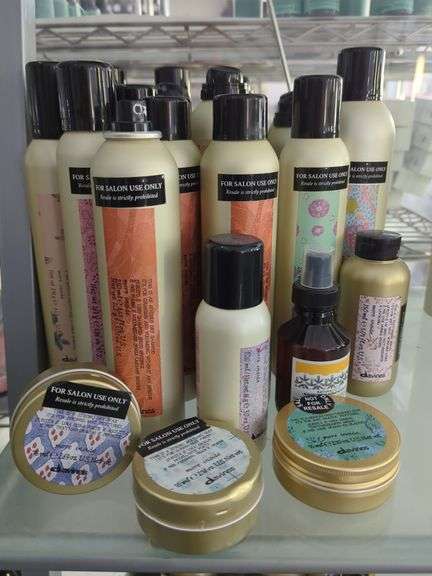 Davines Professional Back Bar Hair Styling Products, Partially Full