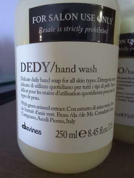 Davines Salon Hair Care Including Shampoo, Mask, Potion, Hand Wash, Qty 5