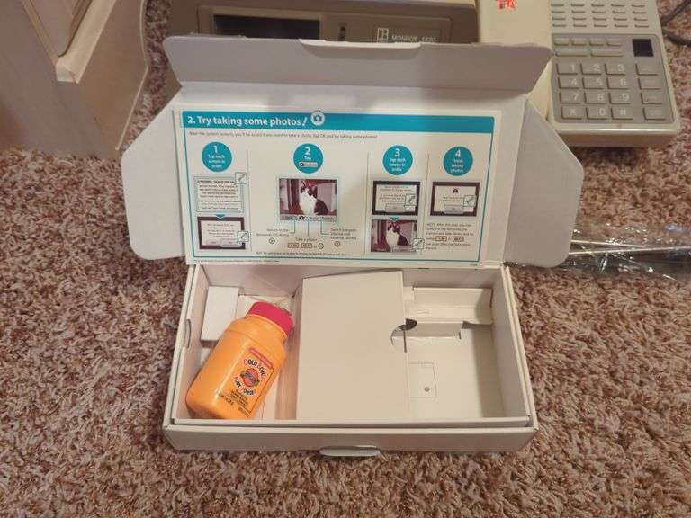 Monroe Calculator, BetSouth Cordless Phone & Nintendo DS Empty Box