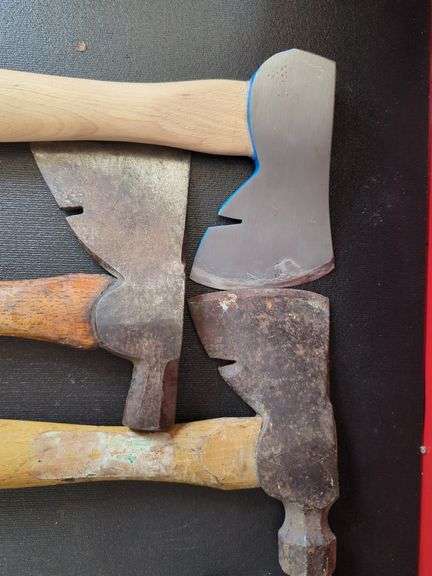 Assorted Axes and Hammer Lot