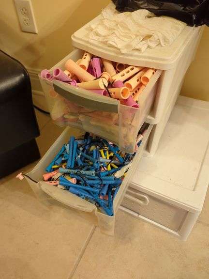 Perm Rods, IVarious Sizes, n Storage Drawers