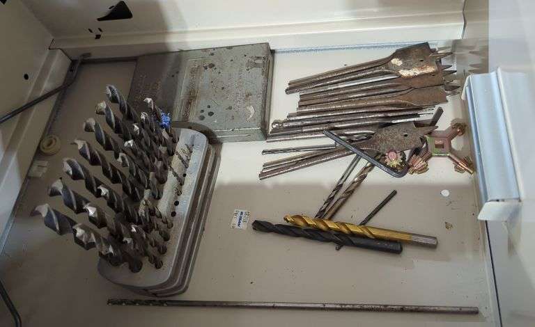 Drill Bit Collection - Various Sizes and Styles