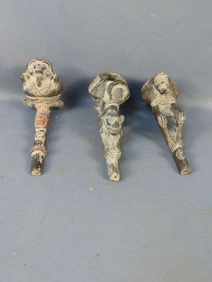 Ceramic/Clay Figurative Pipes