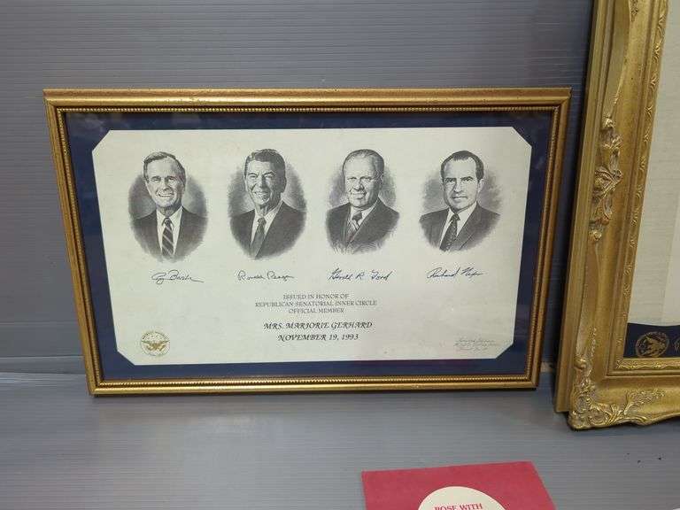 Collection of Presidential Memorabilia