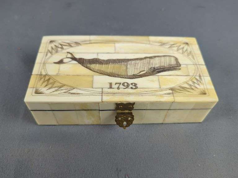 Wooden Boxes & Turtle Carving Grouping