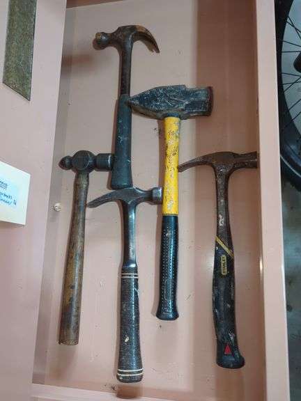 Assorted Hammers, Qty 5