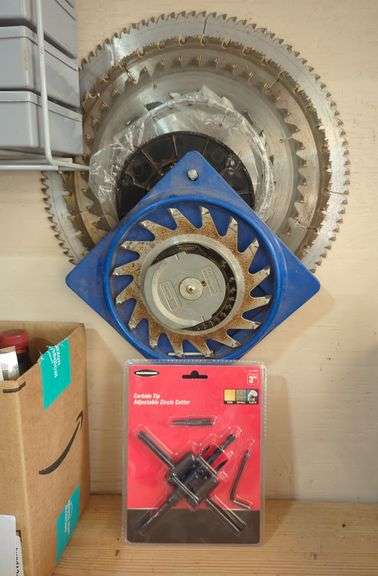 Saw Blades & Warrior Adjustable Circle Cutter