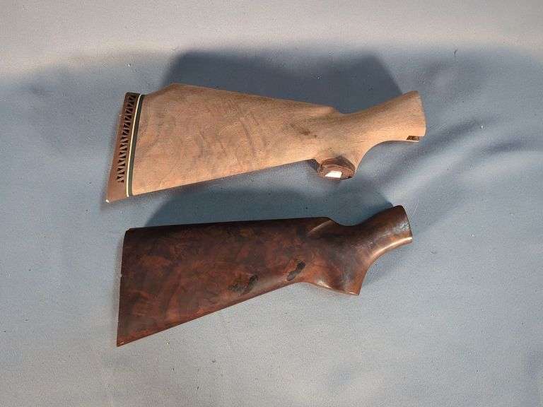 Ithica 37 Butt Stock With Recoil Pad, And Ithica Butt Stock