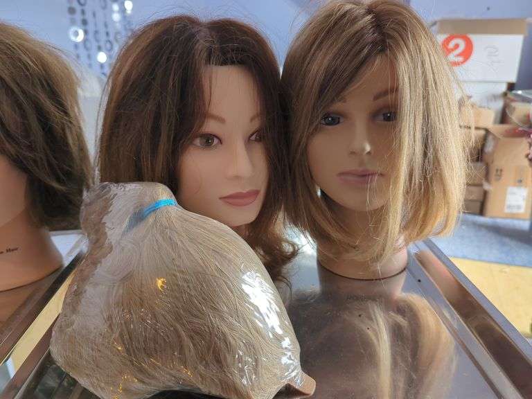 HairArt Training Mannequin Heads, Qty 4