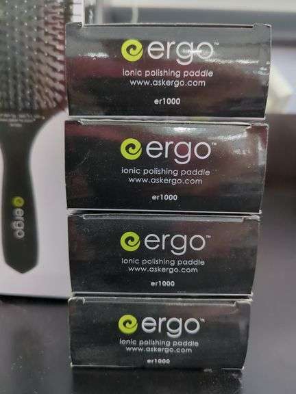 Ergo Ionic Polishing Paddle Brushes, er1000, Qty 5