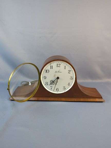 Seth Thomas Tambour Mantel Clock - Medbury 1961 Model