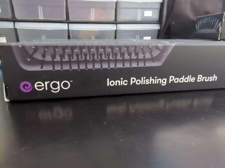 Ergo Ionic Polishing Paddle Brushes ER1000, Qty 2