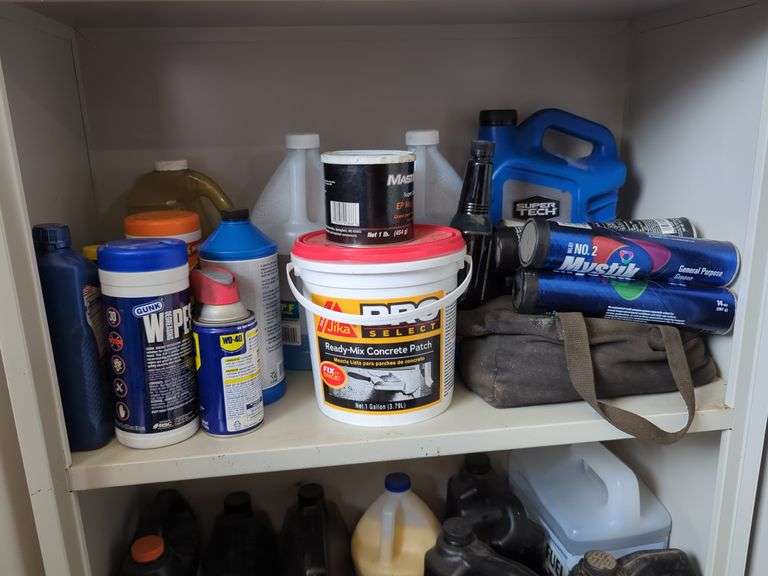 Automotive and Construction Supplies,  Contents Of Shelf