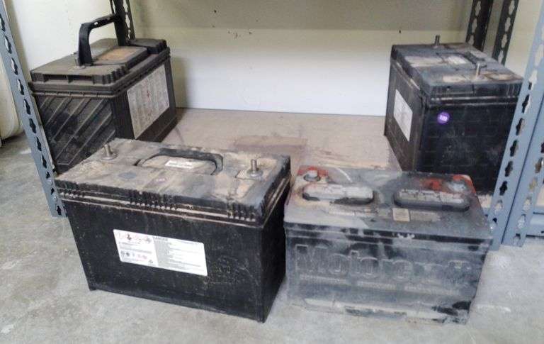 Batteries, Qty 4, Including Motorcraft & Other Brands