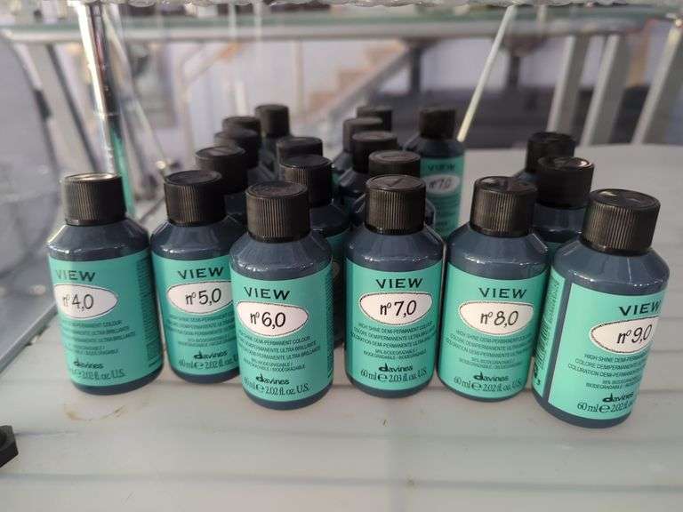 Davines VIEW High Shine Demi-Permanent Hair Color, Assorted Shades