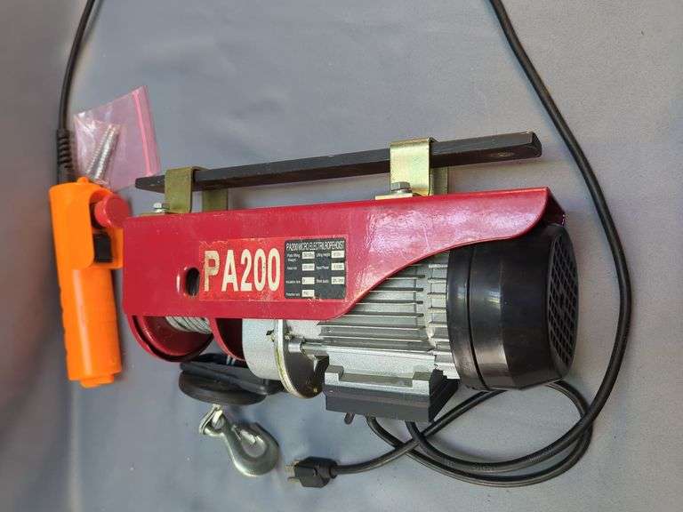 PA200 Micro Electric Rope Hoist
