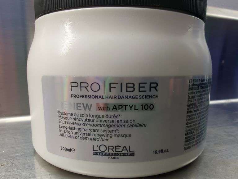 L'Oreal Professional Pro Fiber Hair Care, Including Shampoo, Mask, and Serum Set