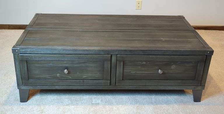 Ashley Lift-Top Coffee Table with Storage Drawers