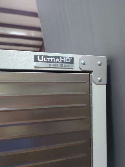 UltraHD Seville Classics Steel Rolling Storage Cabinet