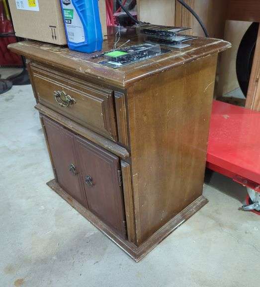 Side Table with Storage