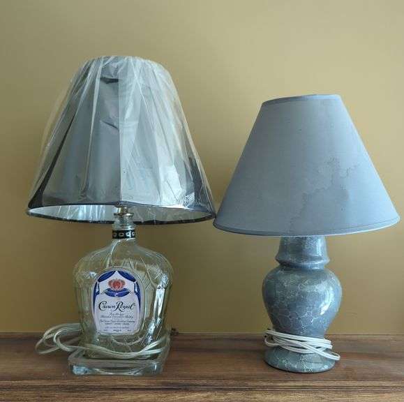 Decorative Lamps Including Crown Royal Bottle Lamp