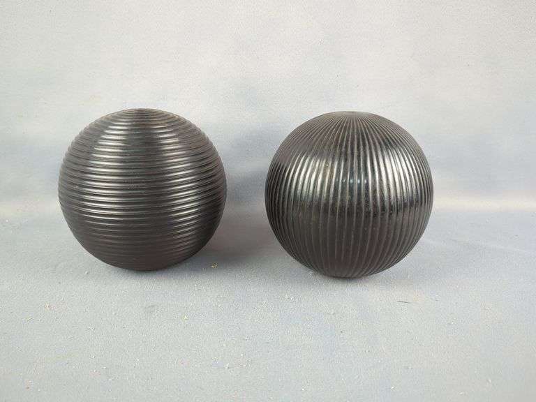 Collection of Decorative Spheres and Globes