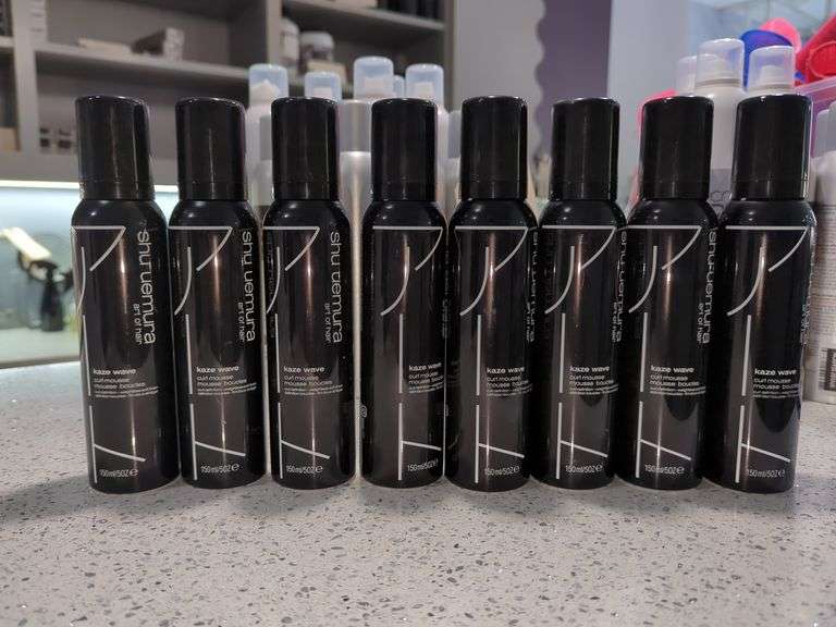 Shu Uemura Kaze Wave Curl Mousse, Qty 7