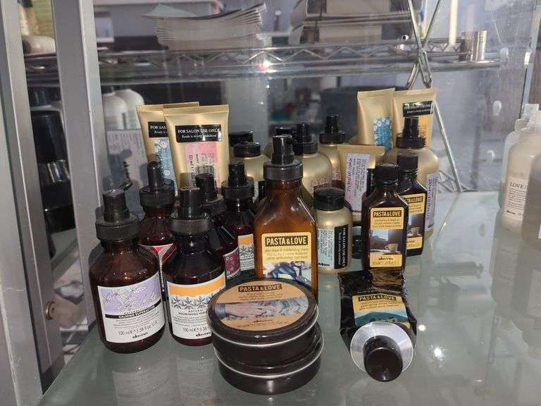 Davines Professional Back Bar Salon Hair Products, Partially Full