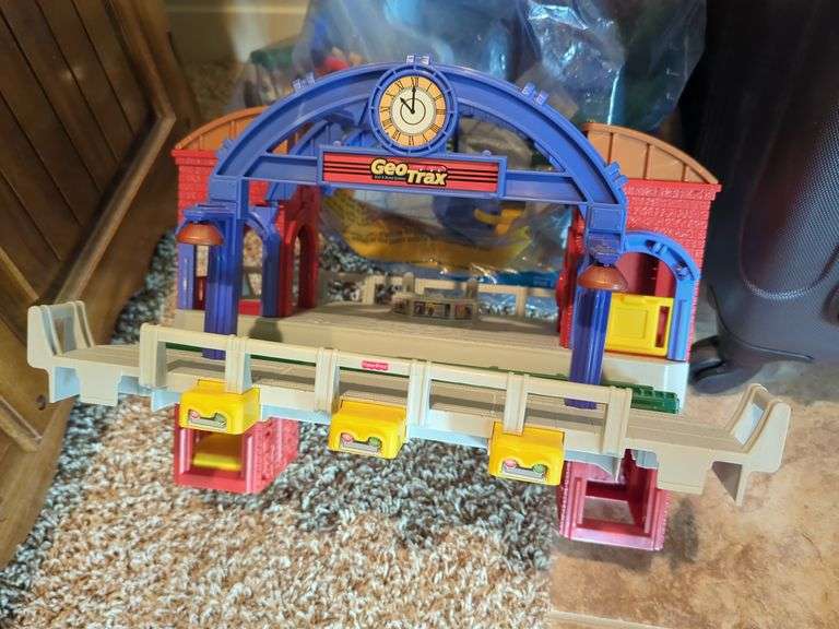 Fisher-Price GeoTrax Grand Central Station and Rocking Horse
