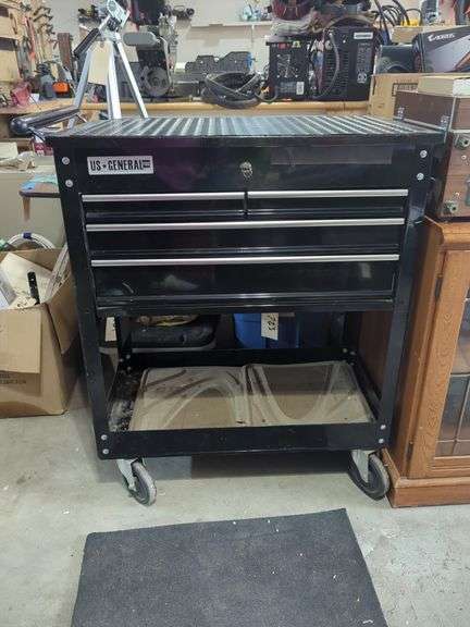 US General Pro Rolling Tool Chest, With Key