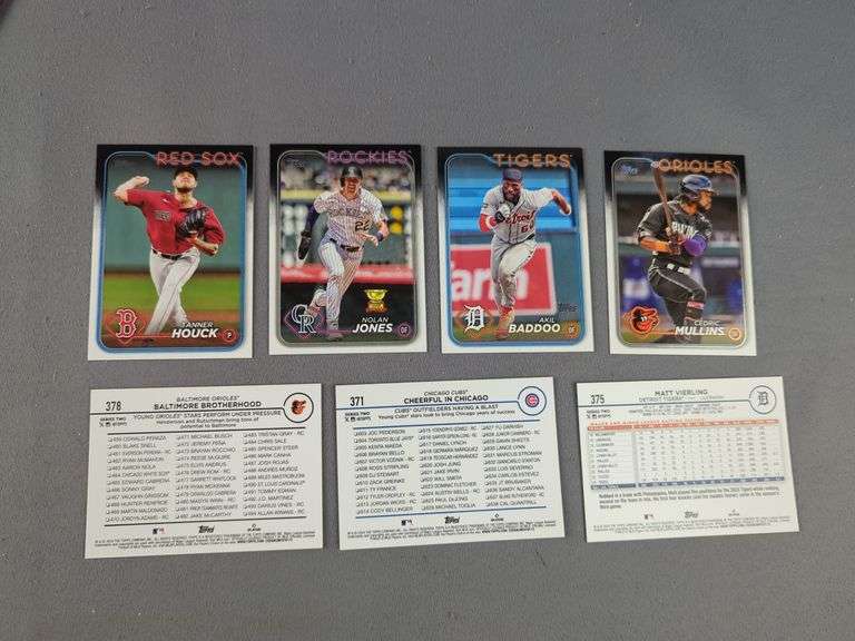 Topps Baseball Cards 2022-2025