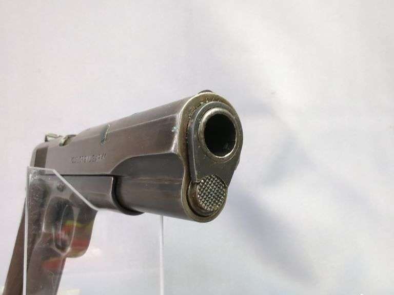 Colt 1911 US Army .45 Colt  Pistol SN# 525123, Marked United States Property, 3 Total Mags, Dual Mag Pouch, In Leather Holster