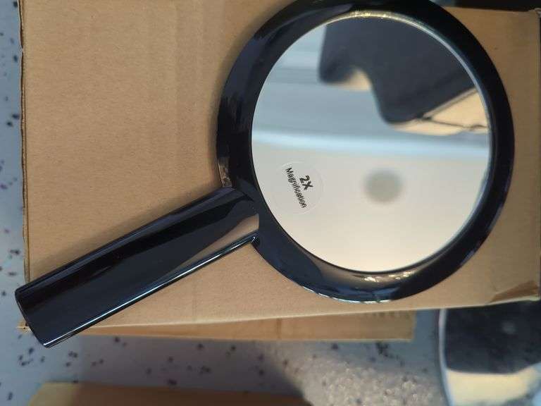 Konani Care Magnifying Handheld Mirrors, Qty 3 Boxes