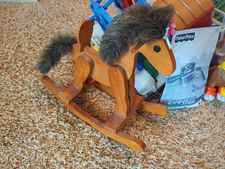 Fisher-Price GeoTrax Grand Central Station and Rocking Horse