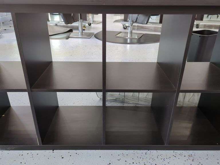 Salon Reception Desk with Storage