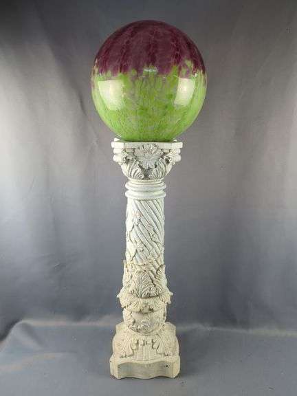 Handblown Gazing Globes With Stand