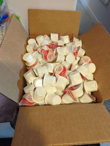 Food Service Supplies Including Tea, Sugar, Creamer, Stirrers, and More